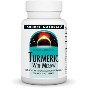 Source Naturals Turmeric with Meriva for Healthy Inflammatory Response* - 500mg, 60 Tablets