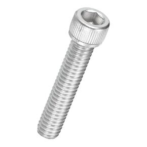 20pcs Socket Head Cap Screws - [5/16"-18 x 1] UNC 304 Stainless Steel Fully Threaded Allen Socket Drive for Electrical Motor 3D Printing Fan Engine Replacement Use, Silver