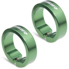 Bike grips clamping ring for Unilateral lock-on system-5 colour (Green)