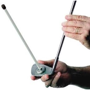TrueShot Golf Magnetic Lie Angle Alignment Tool Golf Swing Training Aid