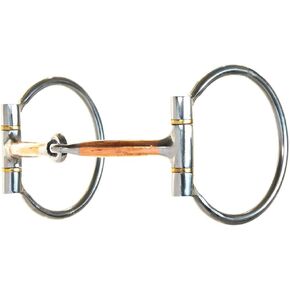 HILASON Western Sweet Iron D-Ring Snaffle Bit