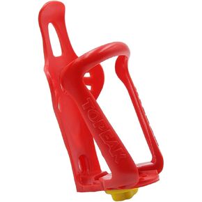 Gazelle Trading Universal Adjustable Bicycle Cycling Bike Drink Water Bottle Holder Cage Durable Outdoor Racks (Red)