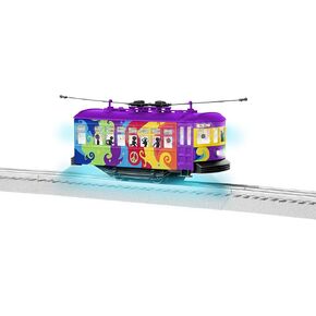 Lionel Trippy O Gauge Model Train Trolley with Underside Illumination