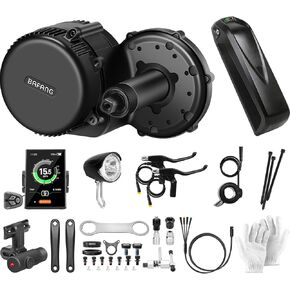 Bafang Electric Bike Conversion Kit Mid Motor BBS-HD 48 V 1000 W Motor Accessories Display Optional Kit Downtube Battery