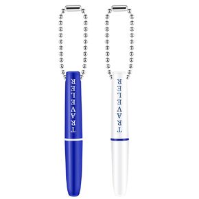 Dental Toothpick 1 Set Mini Travel Plaque and Tartar Hook Teeth Hygeine Cleaning Tool with Chain