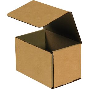 Partners Brand PM644K 6"L x 4"W x 4"H, Kraft (Pack of 50)