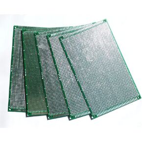 Penta Angel 5pcs Double-Side Prototype PCB Universal Printed Circuit Board Universal PCB Circuit Board (9x15cm 5PCS)