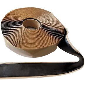 Premium Asphalt Tarmac Parking lot Joint and Crack Sealer Repair Hot-Filler II Tape 2IN x 50 FT Long (3mm Thick)