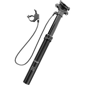Dropper Seatpost MTB 125mm Travel - 27.2/30.9/31.6mm Diameter, Remote Ready with Internal/External Cable Routing for Mountain Bike