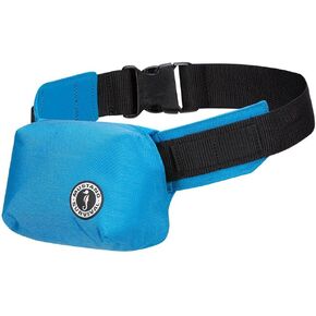 Mustang Survival Minimalist Belt Pack PFD (Color: Azure Blue)