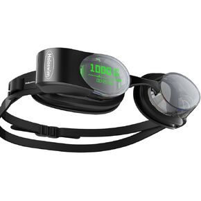 Holoswim 2 Pro Smart Swim Goggles Anti-fog AR Display, Real-time Metrics, Fitness Tracker, Apple/Garmin Compatible, AI-Powered Analysis and Workout Plan Pool/Open-Water Compatible