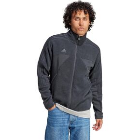 adidas Men's Size Tiro Winterized Track Top, Carbon, XX-Large Tall