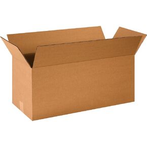PARTNERS BRAND 24x10x10 Long Corrugated Boxes, Long, 24L x 10W x 10H, Pack of 25 | Shipping, Packaging, Moving, Storage Box for Home or Business, Strong Wholesale Bulk Boxes