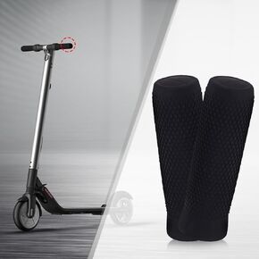Handle Grips for Segway Ninebot ES1 ES2 ES4, Scooter Replacement Handle bar Grips, Non-Slip Handlebar Grip, Rubber Throttle Grips, Accessories for Segway Ninebot