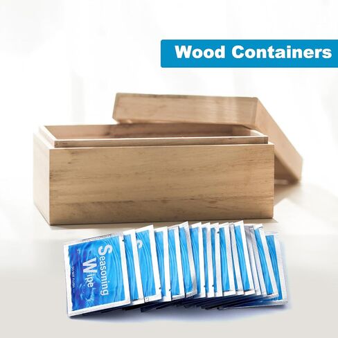 Humidor Seasoning Wipes 2 Packet Cigar Humidor Seasoning Cloth Package Humidor Care Seasoning Wipes Kit for New and Old Humidors in Saudi Arabia