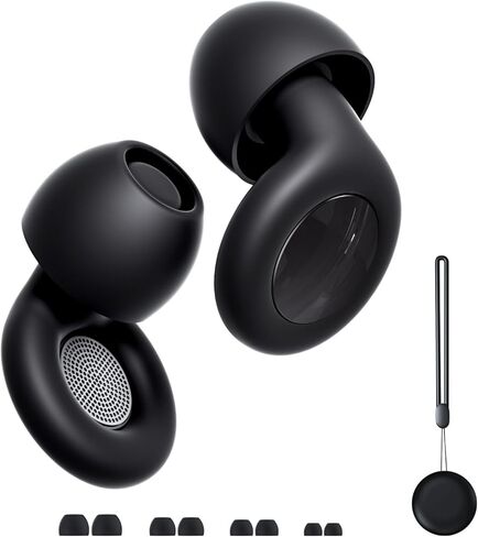 Ear Plugs for Sleeping Noise Cancelling, Perfect -30dB Reusable Silicone Earplugs for Noise Reduction, Hearing Protection Ear Plugs for Sleep, Study, Work, Focus in Kuwait