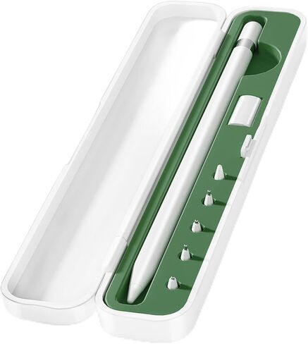 Inesore for Apple Pencil Case with 5 Pcs Replacement Tips (Purple) in Saudi Arabia