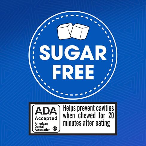 Trident Sugar Free Gum Variety Pack, Spearmint, Perfect Peppermint & Original Flavors, 18 Packs of 14 Pieces (252 Total Pieces) in Saudi Arabia