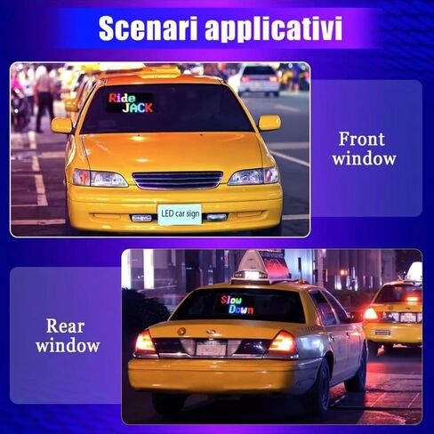 14''x4'', Scrolling led sign for var, USB 5V LED Sign, 20X64 LED Matrix Panel,Business & Store Sign, Bluetooth App Control Programmable Text,Animation for Cars,Taxis,Stores, Indoor,Outdoo,Party, Bar, Hotel, Concert ,Festival sgin in Saudi Arabia