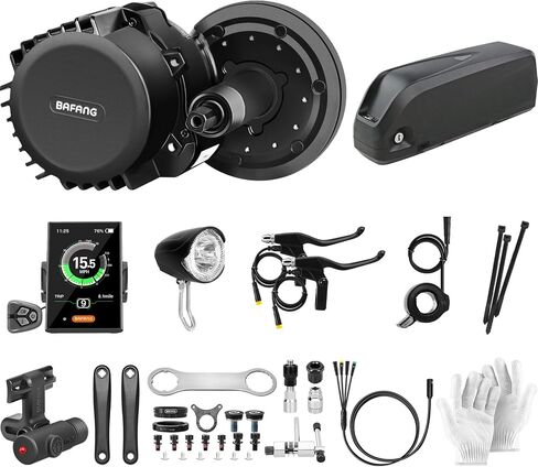 Bafang Electric Bike Conversion Kit Mid Motor BBS-HD 48 V 1000 W Motor Accessories Display Optional Kit Downtube Battery in Kuwait