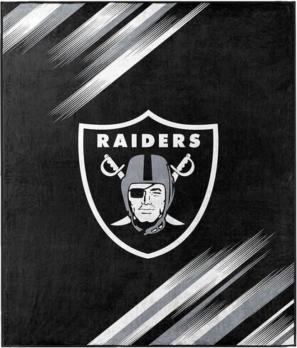 بطانية Northwest NFL Las Vegas Raiders كبيرة الحجم للجنسين للبالغين، مقاس 60 بوصة × 70 بوصة، ناقل حركة in Saudi Arabia