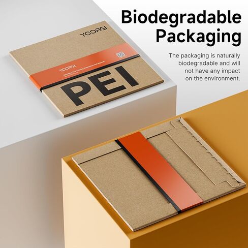 لوحة بناء راتنجات الإيبوكسي مزدوجة الجوانب من YOOPAI، سرير طابعة ثلاثي الأبعاد مقاس 257 × 257 مم للوحة بناء البامبو A1 X1 X1C/P1P/P1S للطابعات ثلاثية الأبعاد (لوحة بناء البامبو_257) in Kuwait