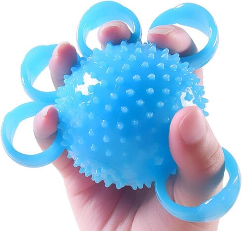 Hand Strengthener Ball Fingers Grip Strengthener Flexiable Stress Relief Squeezer For Hand Therapy Finger Exercise Gadget Ball (1Pcs) in Kuwait