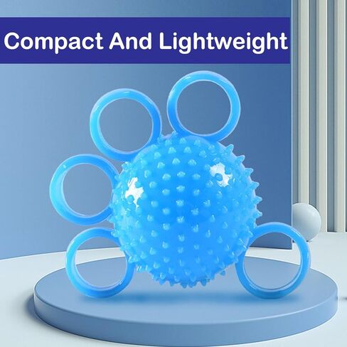 Hand Strengthener Ball Fingers Grip Strengthener Flexiable Stress Relief Squeezer For Hand Therapy Finger Exercise Gadget Ball (1Pcs) in Kuwait