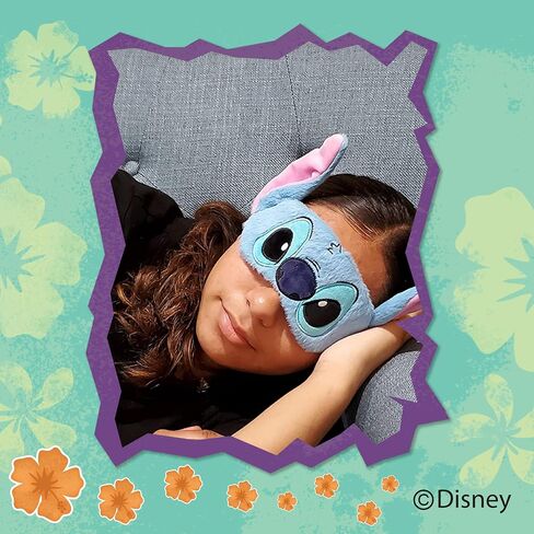 Disney Lilo & Stitch Sleep Mask - Stitch Eye Mask for Sleeping - Disney Eye Mask Official License in Saudi Arabia