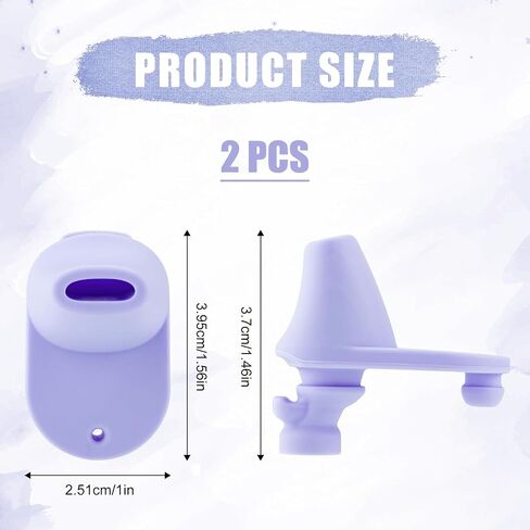 2pcs Spout Replacement for Ello Pop & Fill, 22oz/32oz Silicone Water Bottle Spout No BPA Water Bottle Mouthpiece Replacement Compatible with Ello Pop & Fill (Skin Color) in Kuwait