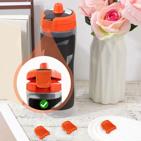 4pcs Clip for Gatorade Gx Bottle, Water Bottle Lid Clip Replacement Lid Clip Bottle Cap Fastener Compatible with Gatorade GX Accessories in Saudi Arabia