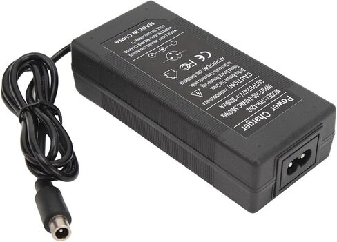 Electric Scooter Charger, 42V 2A Electric Scooter Charger Power Outage Protection Fast Charging Safe Charging Anti Interference Explosion Proof for M365 in Saudi Arabia