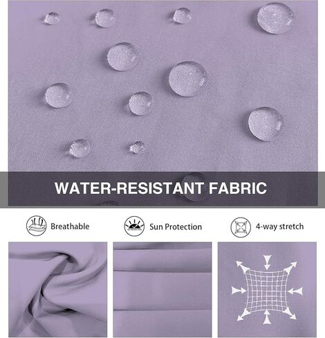 Women's Quick Dry Cargo Pants Water Resistant Hiking Pants Lightweight High Waisted Pants Zipper Pocket QYY24013 in Kuwait