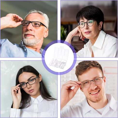 مجموعة مثبتات نظارات من السيليكون مكونة من 50 قطعة، 4 أزواج من مقابض الأذن للنظارات المستديرة، 4 أزواج من حاملات خطافات الأذن الشفافة، 4 أزواج من النظارات بأكمام غير قابلة للانزلاق، 12 زوجًا من وسادات الأنف المضادة للانزلاق مع مفك براغي للنظارات in Kuwait