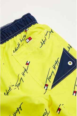 سروال سباحة للأولاد من Tommy Hilfiger Tommy Logo Script (للأطفال الكبار) Tommy Red MD (12-14 طفل كبير) in Kuwait