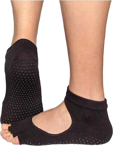 Yoga Gloves & Socks Set with Grips, Non Slip for Women Yoga/Dance/Pilates/Workouts with Toes Y-G-YG6 in Saudi Arabia