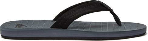 Quiksilver Men's Carver Suede 3 Point Flip Flop Athletic Sandal in Saudi Arabia