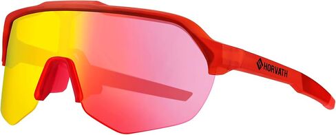 HD Cycling Sunglasses, Sports Glasses UV400 for Men Women Adult Cycling Running Fishing TR90 Extra Clear Lens in Saudi Arabia