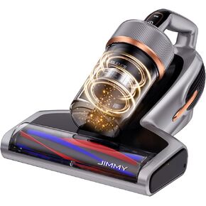 Jimmy BX7 Pro Max Graphene Mattress Vacuum Cleaner with Dust Sensor, Bed Vacuum with UV Light & Ultrasound Tech, 550W Powerful 16Kpa Suction Handheld Vacuums Couch Cleaner (Corded)