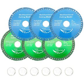 Indestructible Disc for Grinder, 7/8"Arbor Hole Thin Cut Off Wheels for Angle Grinders,Diamond Metal Cutting Disc for Circular Saw-Cut Everything in Seconds (4.5"(115 mm) Diameter)