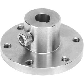 Alomejor 10mm Flange Coupling Connector High Strength Stainless Steel RC Shaft Coupling for DIY RC Model Motors