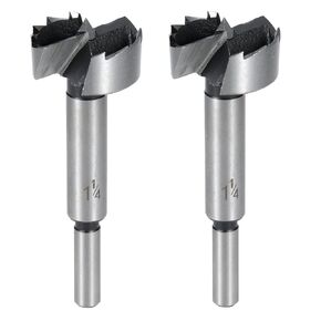 1 1/4"(31.8mm) Wood Drilling Bit Wood Hinge Drilling Bit Forstner Drill Bit 2 Packs