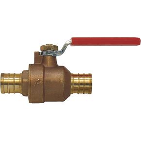 Sharkbite 22463LFA Brass Crimp Ball Valve, 1 Inch x 1 Inch