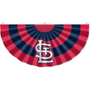 WinCraft St. Louis Cardinals Bunting Pleated Fan Banners