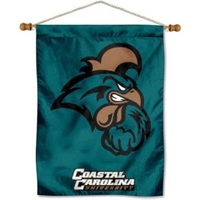 Coastal Carolina Chanticleers Banner with Hanging Pole