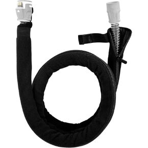 6.3 ft CPAP Hose Cover for ResMed ClimateLineAir AirSense 11 10 Heated Tubing, Full Zipper CPAP Tube Cover Fleece Sleeve for Prevent Condensation, Cat Proof CPAP Tubing Wrap Insulated Supplies