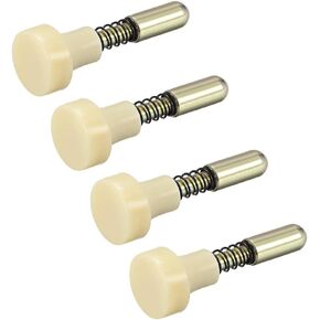 uxcell Plunger Latches Spring-Loaded 6.3mm Dia Head 5.5mm Dia Spring 43mm Total Length, 4pcs