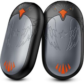 Magnetic Hand Warmers Rechargeable 2 Pack, Ergonomic Electric Hand Warmer, Up to 24hrs, Pocket Size Handwarmers,Warm Gifts for Raynauds, Golf, Men Women