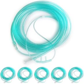Very Long Nasal Oxygen Cannula, High Flow and Long Oxygen Tubing, with Connector (32.8 feet (10 Meter) * 5)