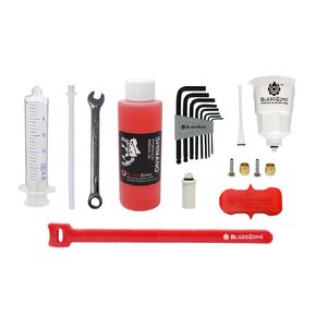 مجموعة RSN Sports Master Bleed لفرامل Shimano MTB الهيدروليكية مع زيوت معدنية وأدوات 120 مل